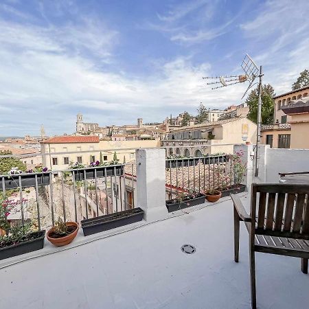 Romantic Duplex With Terrace And Great Views Girona Luaran gambar