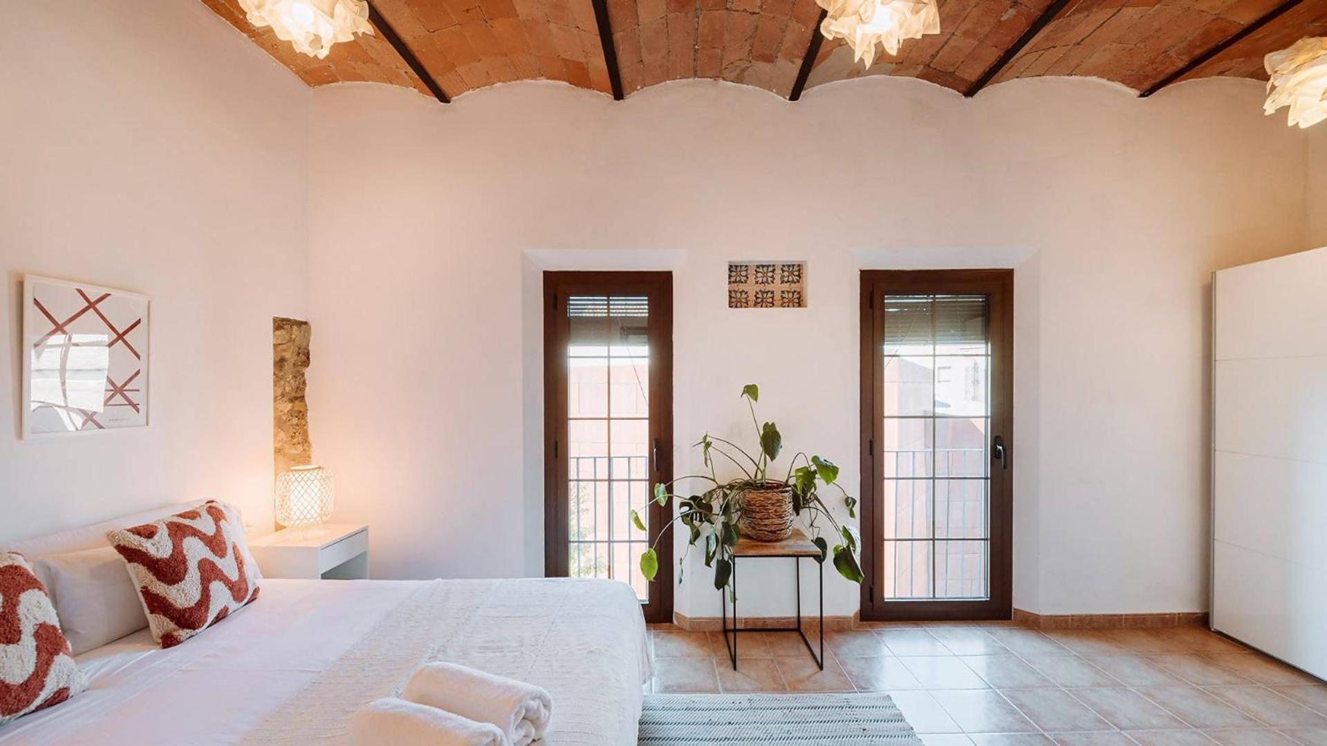 Romantic Duplex With Terrace And Great Views Girona Bilik gambar